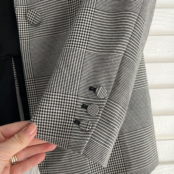 Zara women houndstooth blazer size small - Picture 2 of 8